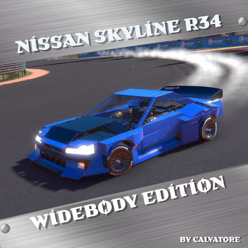 Nissan Skyline GTR R34 Widebody