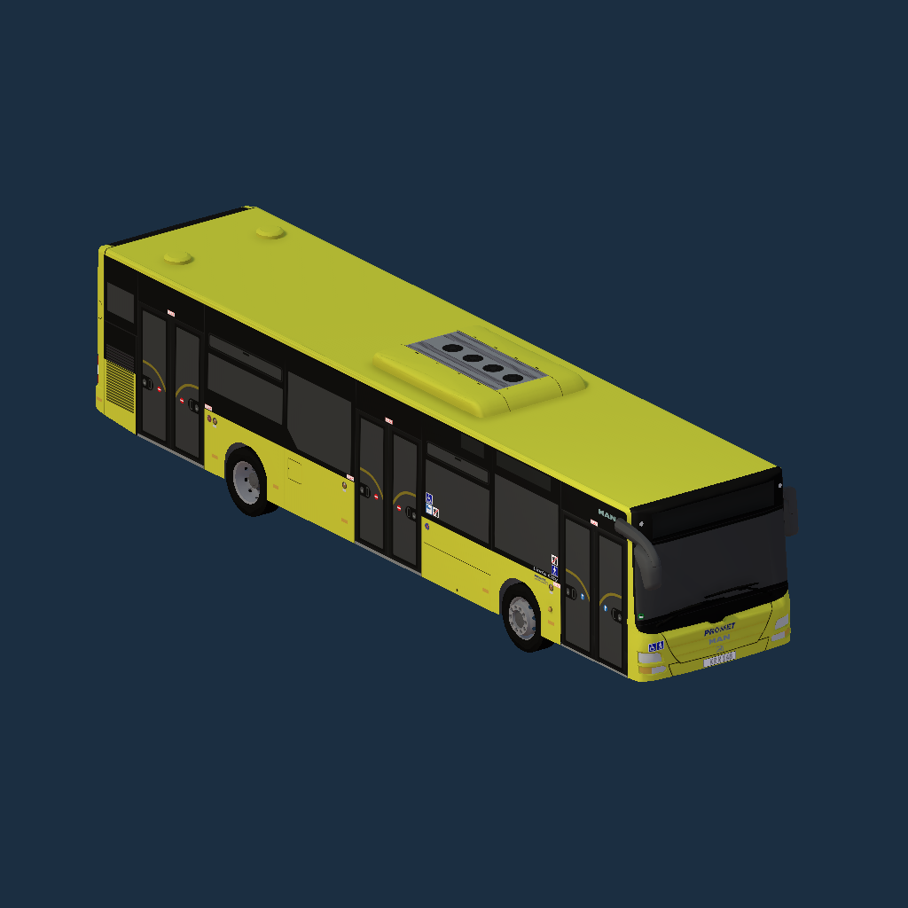 Split (old, 3 doors) - MAN Lion's City (A21)