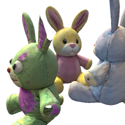 A set of teddy bears