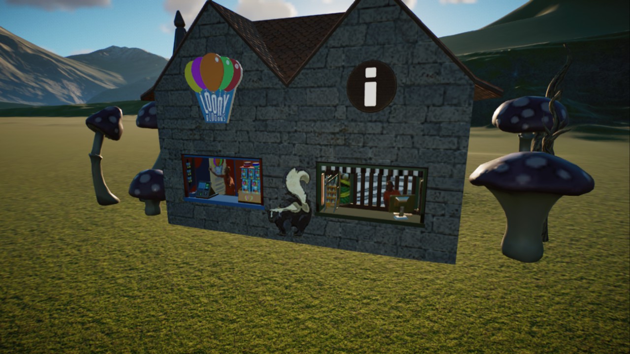 Shop and Info preview