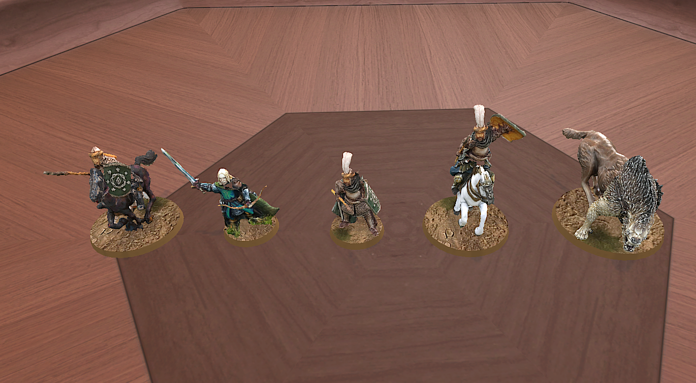 Rise of Angmar new models - Arnor and Angmar new model stand ins