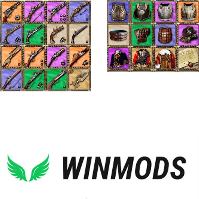(OLD) RPG STYLE ITEMS (броня + огнестрел) WINMODS