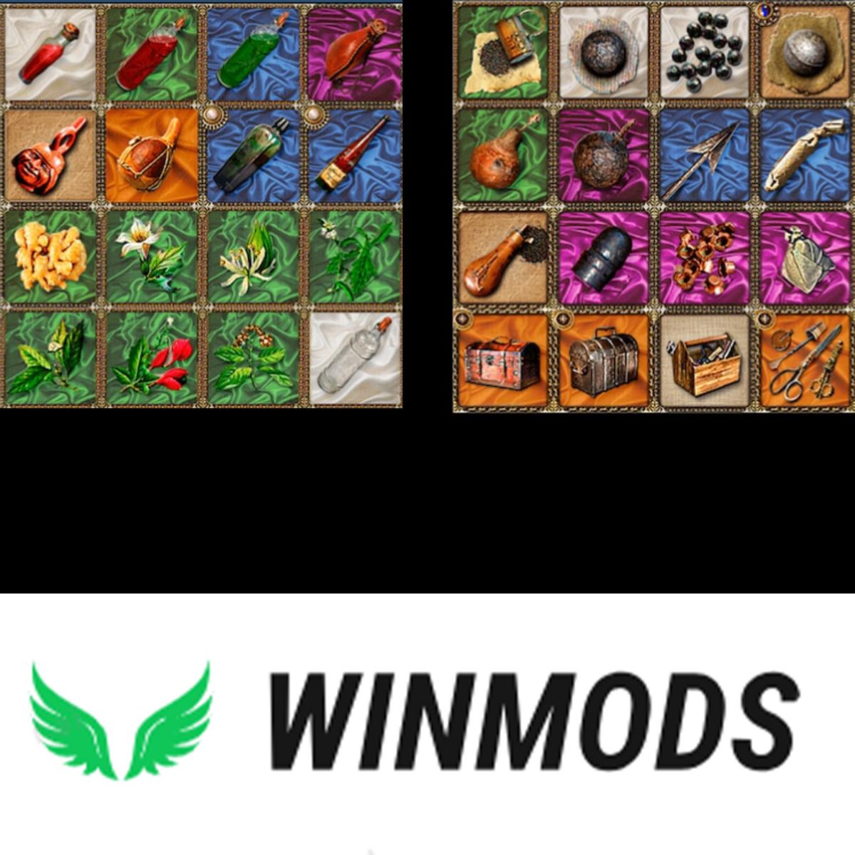 (OLD) Medicine, ammo and craft WINMODS