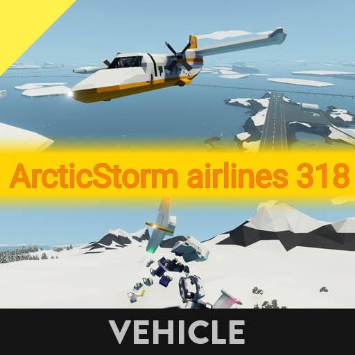 Let L-410 ArcticStorm airlines 318(destructible)