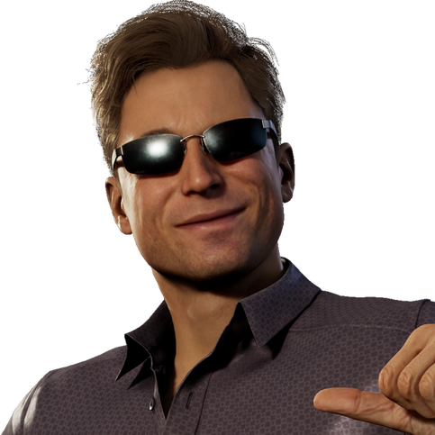 Johnny Cage (Mortal Kombat 1) InfectionHUD Portrait - Francis