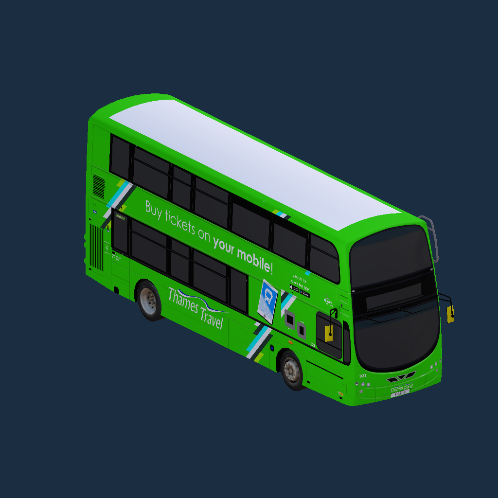 Thames Travel Volvo B9TL Wright Gemini 2