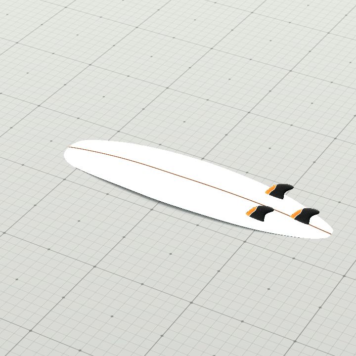 Surfboard (upside down)