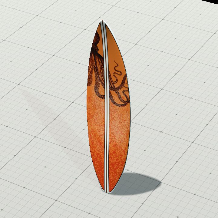 Surfboard (upright)