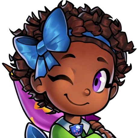 Bow Kid (A Hat In Time) InfectionHUD Portrait - Rochelle