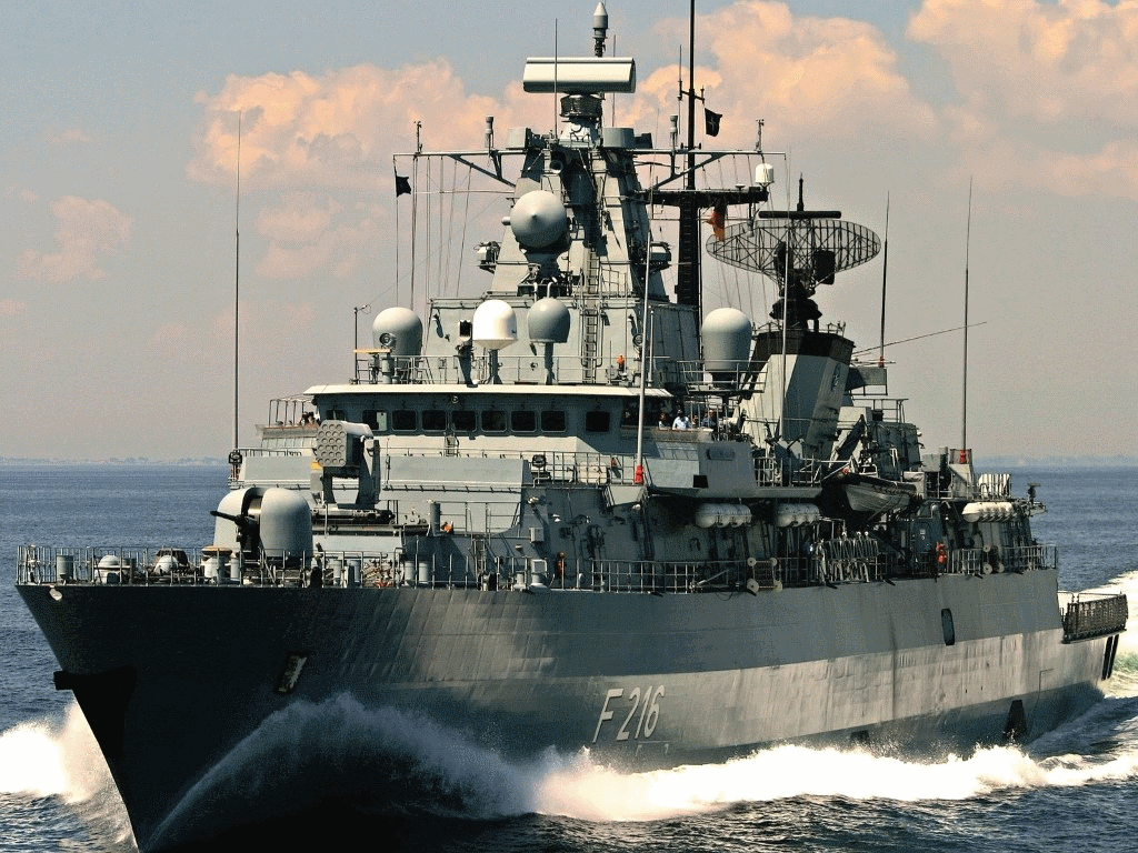 German Navy F216 Schleswig-Holstein (Brandenburg Class F123)