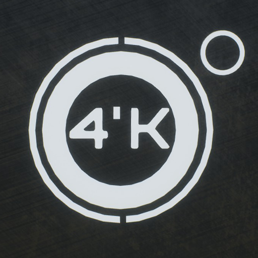 Наклейка "4к"