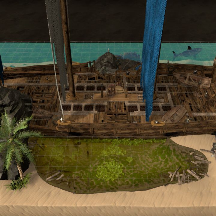 ship - Veliero incaglaito