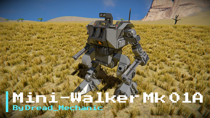 Mini-Walker Mk 01A [Gatling Gun] preview