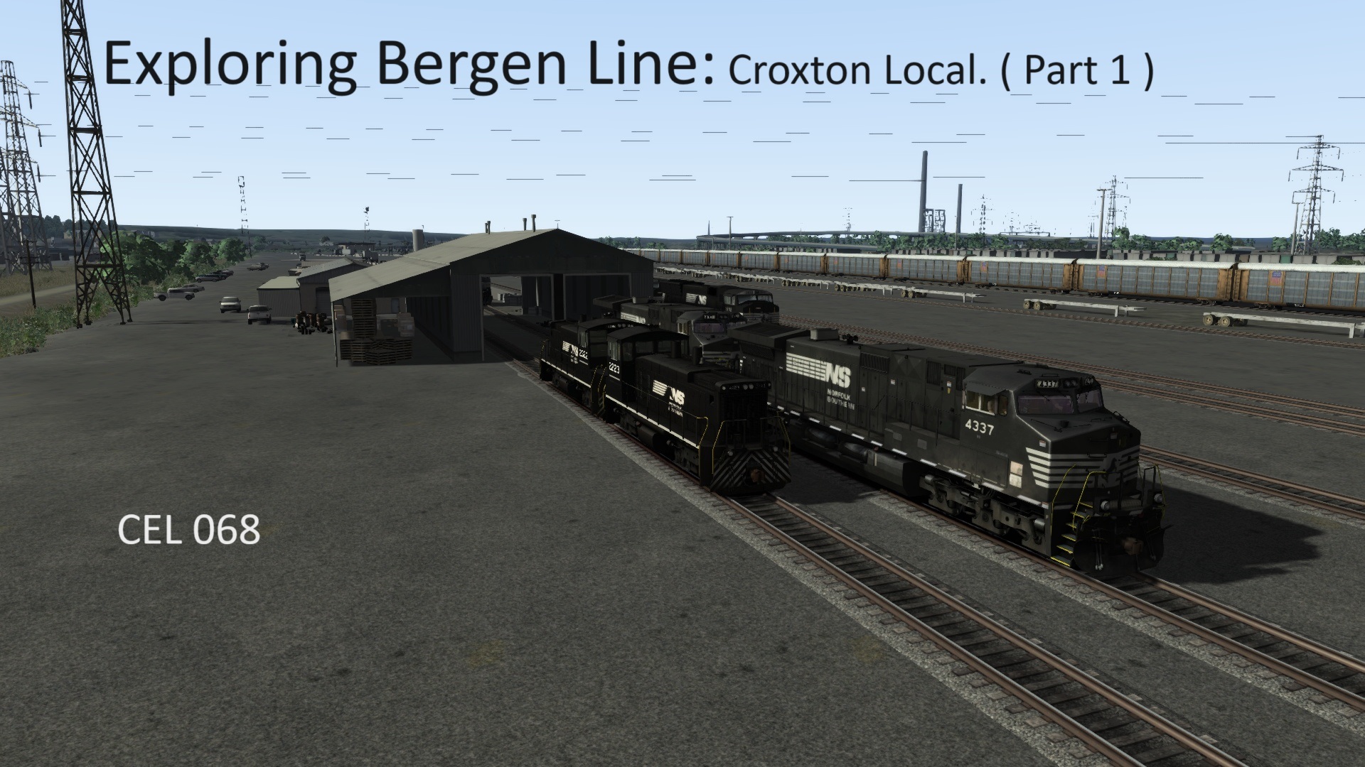 7 ) Exploring Bergen Line: Croxton Local: Part 1