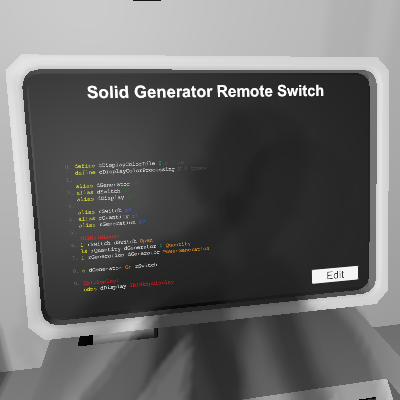 Solid Generator Remote Switch