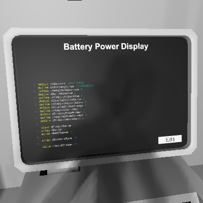 Battery Power Display
