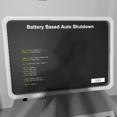 Battery Based Auto Shutdown