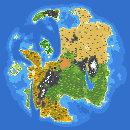 Working titan in worldbox