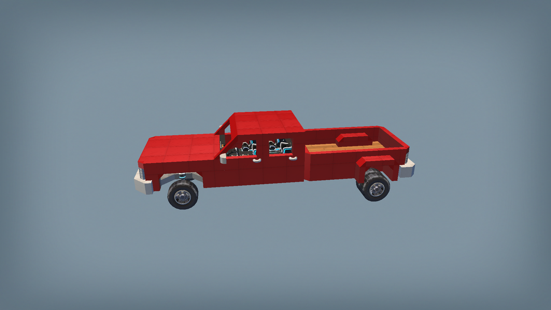 Red Pickup (No Mods Required)