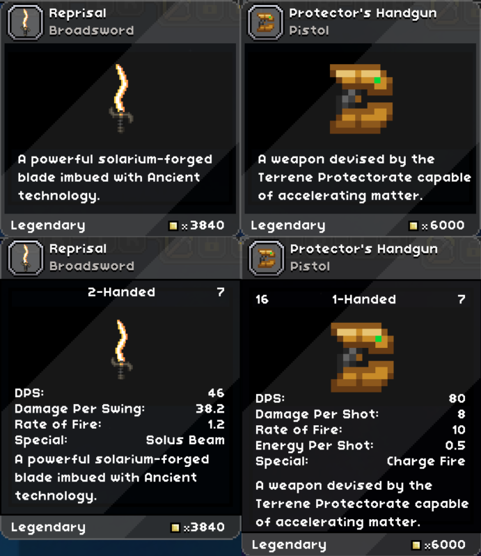 Modded Legendary Tooltips