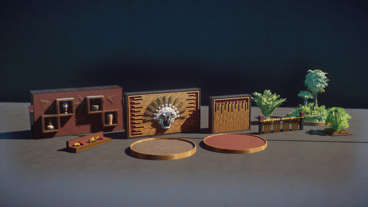 Akhenaten's Modern African Set preview
