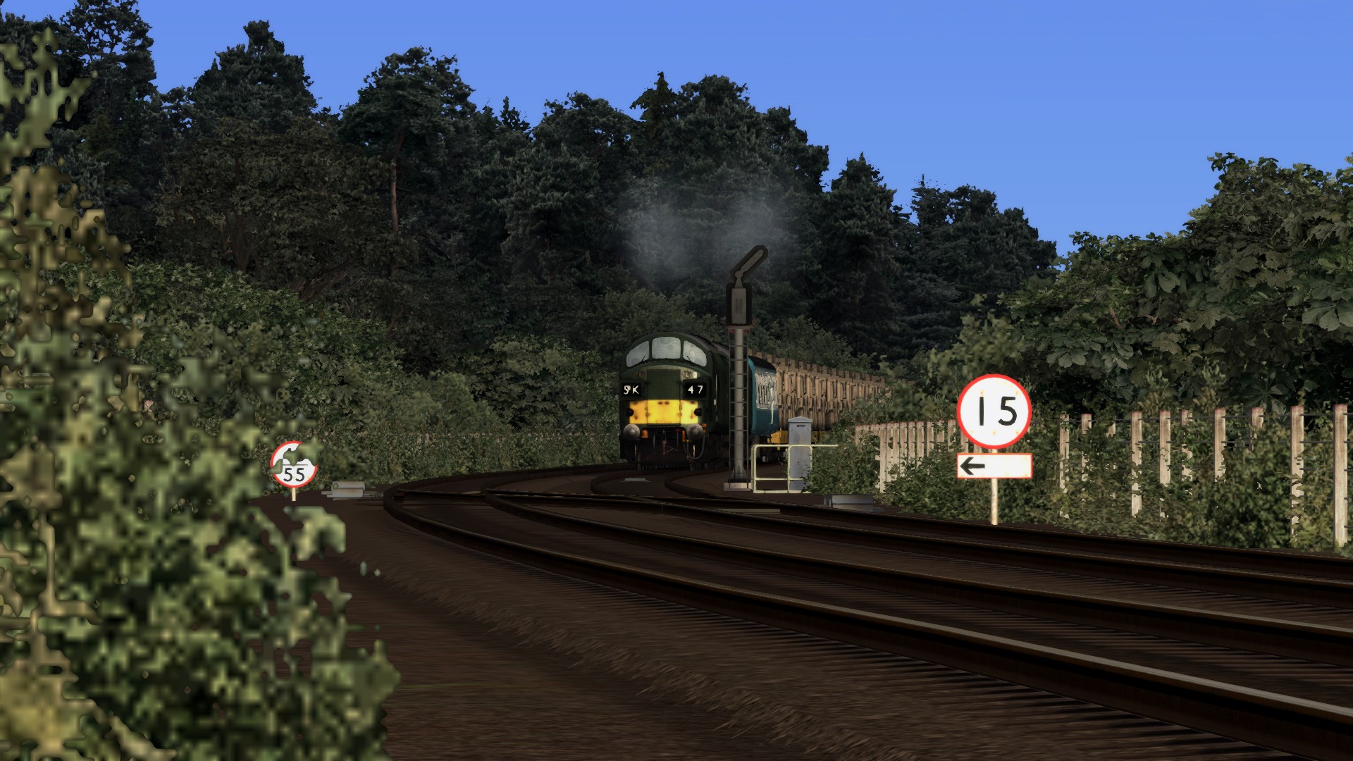 273 UK railway tour Marsdonshire Line Part 3 Mardonshire Forestry to Grenton