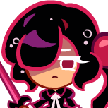 Cherry Cola Cookie (Cookie Run Kingdom) InfectionHUD Portrait - Rochelle