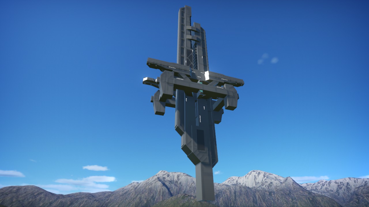 Halo Erőd-class orbital weapon platform