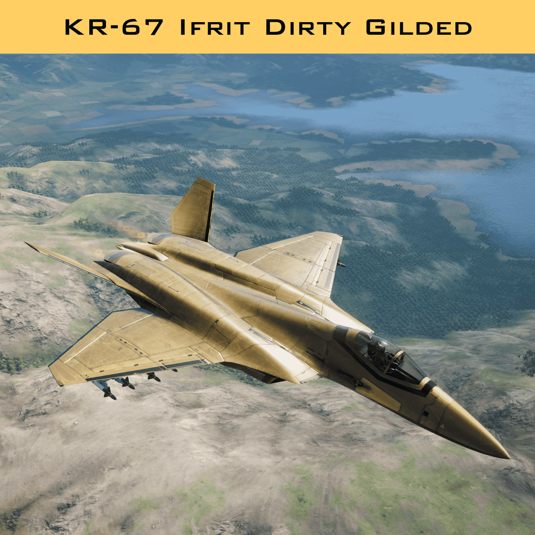 KR-67 Ifrit Dirty Gilded
