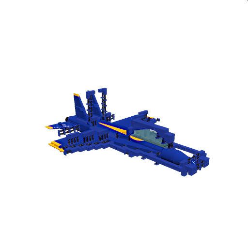 F-18 Hornet Blue Angel preview