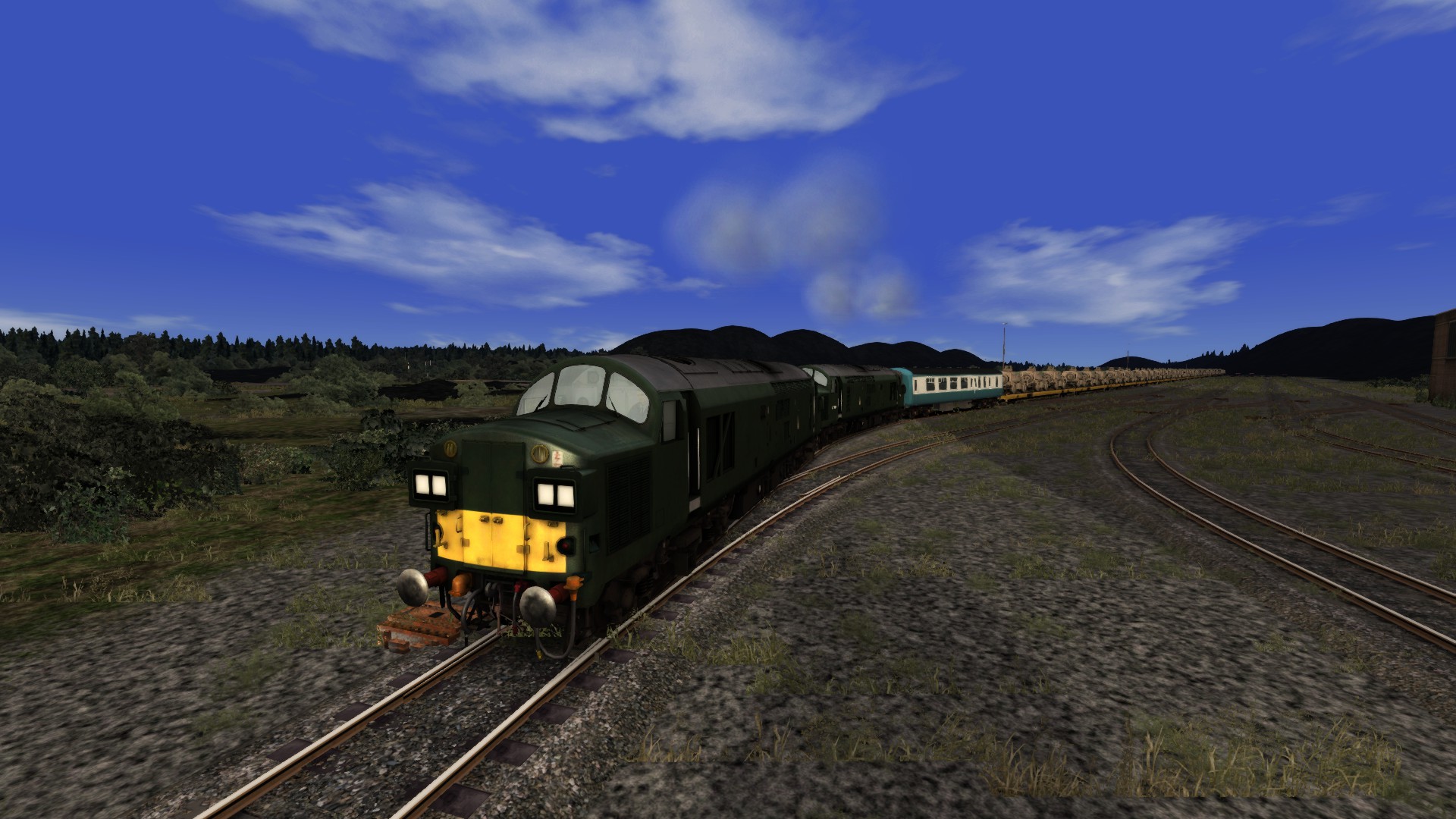 272 UK railway tour Marsdonshire Line Part 2 Anstone to Marsdonshire Forestry