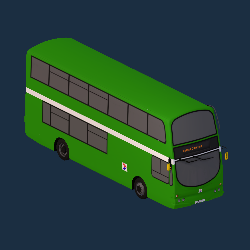 Wright Gemini 1 B7TL - NBC Leaf Green