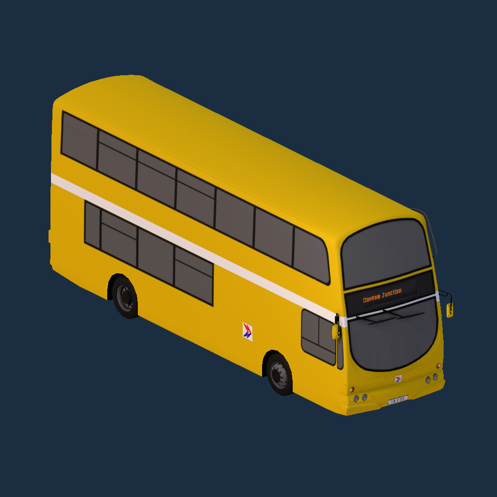 Wright Gemini 1 B7TL - NBC Canary Yellow