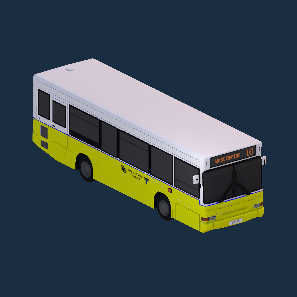 Dennis Dart MPD 8.8m - Tyne & Wear PTE