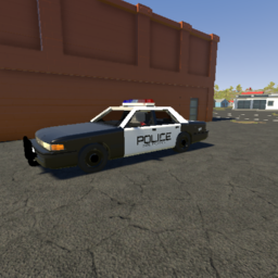 1991-1997 Grey Falcon Sweeper PSP Generic Police Cruiser