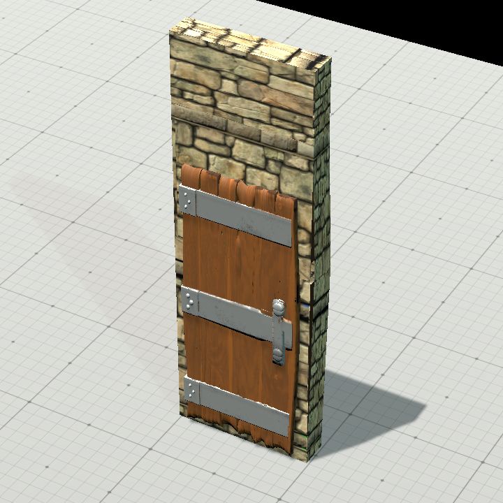 Wall Tall with door