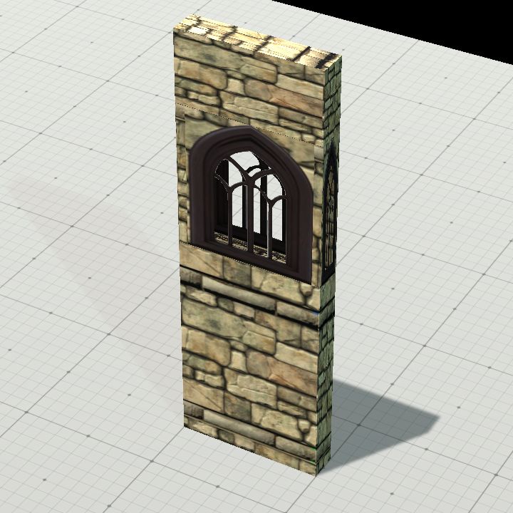 Wall, Tall with window