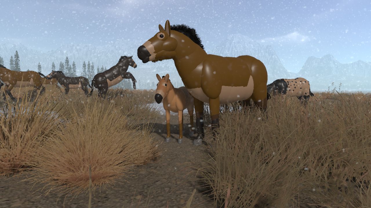 Ice Age Horse (Equus ferus)