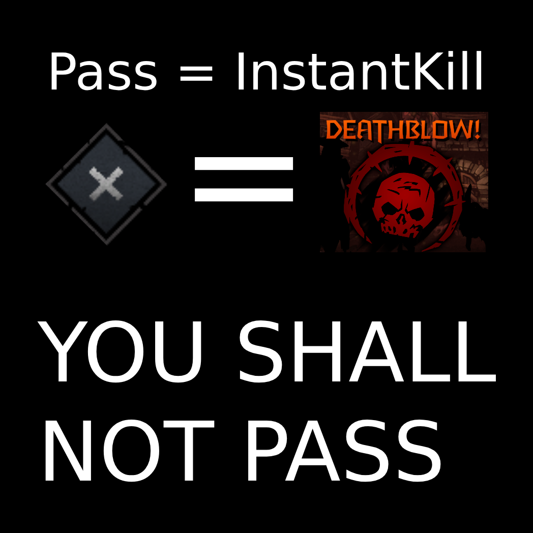 YOU SHALL NOT PASS