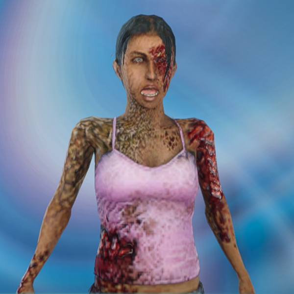 REDC Female Zombie (For Dualwielding Soldier)