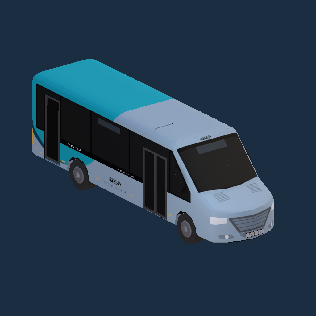 NCT Silver Spare Bus Mini Bus preview