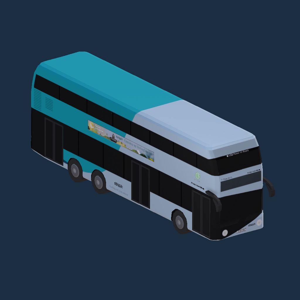 NCT Silver Spare Livery for Routemaster preview