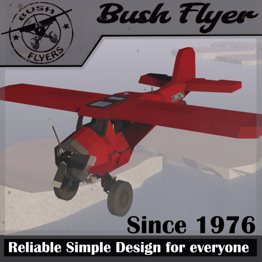 Small Bush Plane (Red)