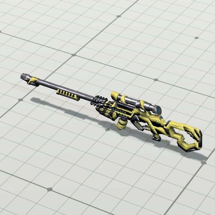 sci-fi rifle