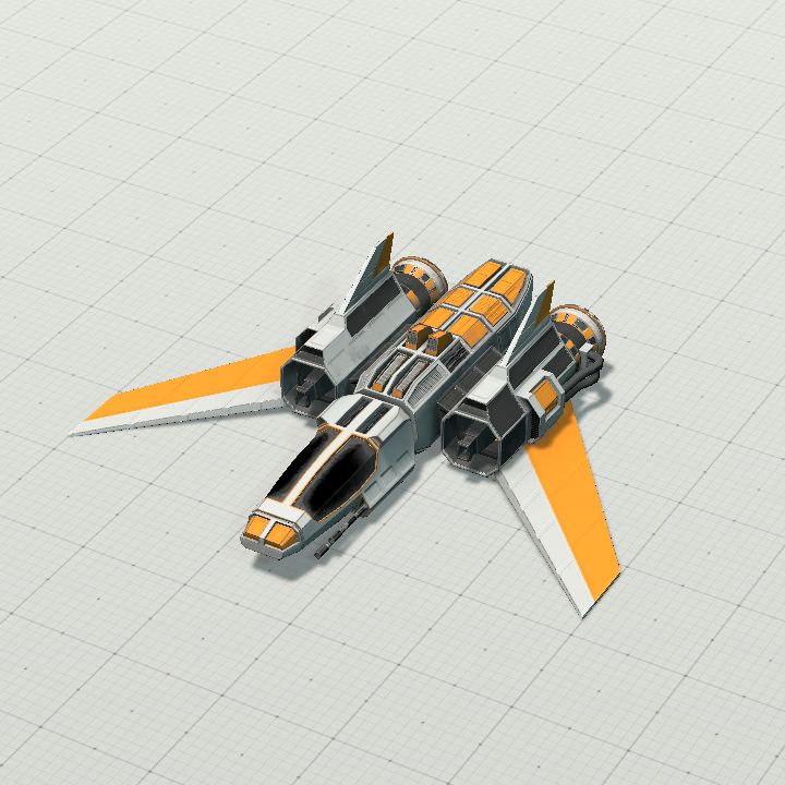 Spaceship yellow