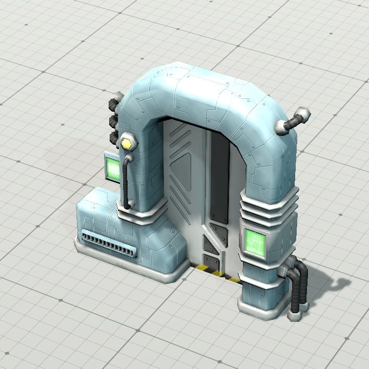 spaceship door