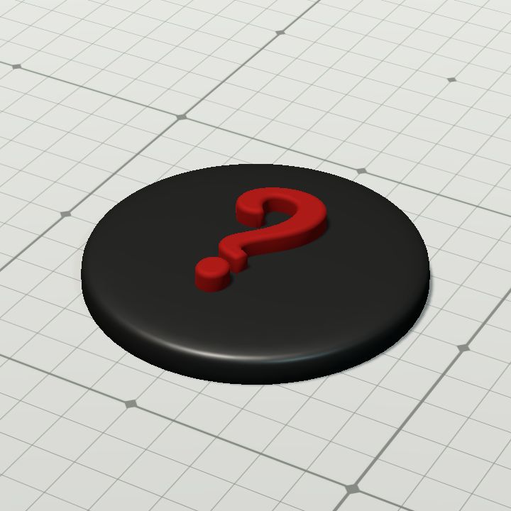 Marker - question mark