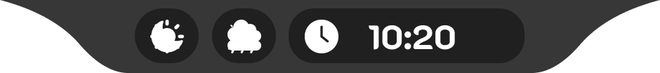 Clock UI preview