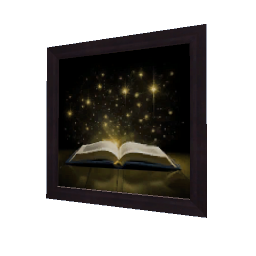 Painting - Worlds of Magic Exist in Books