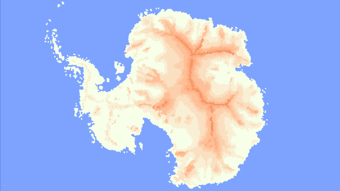 Map: Antarctica